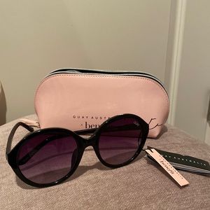 Brand new Benefit x Quay Tinted Love sunglasses and case